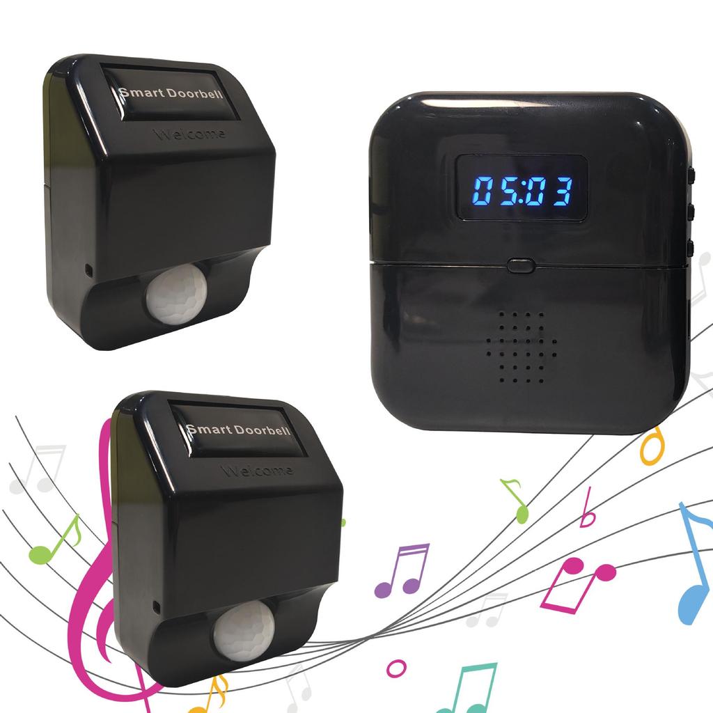 Chenji Welcome Doorbell: Visitor Sensor & Voice Broadcaster