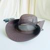 Summer Men'S Sun Hat Outdoor Mountaineering Versatile Bucket Hat Cowboy Hat Breathable Fishing Hat Scenic Hat
