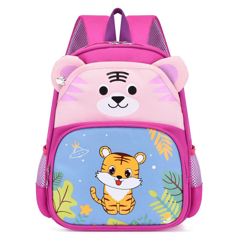 Colorful And Stylish Nylon Bookbag For Boys And Girls With Ergonomic Back Support Design