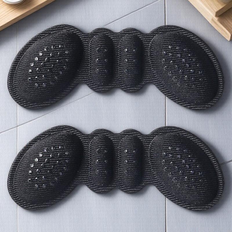 1 Pair High Heel Insoles Adhesive Heel Pads Size Adjustable Liner Grips Protector Anti Friction Inserts