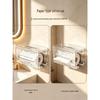 GOWKE Glacier Pattern Wall-Mounted Bathroom Storage Box for Tissues & Face Towels