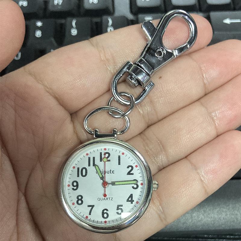 

Светящиеся карманные часы для медсестры с клипсой и брошью