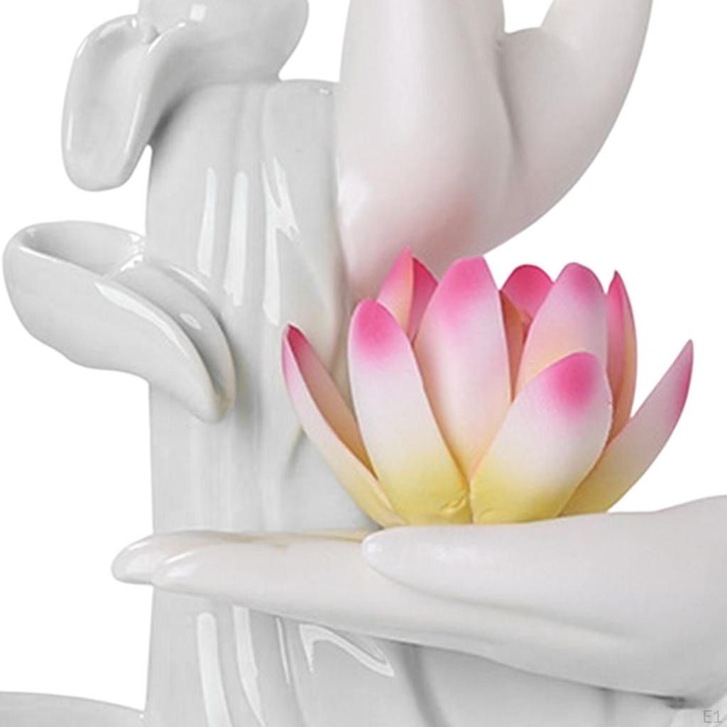 Ceramic Backflow Burner Handmade Elegant Easily Clean Home Decor