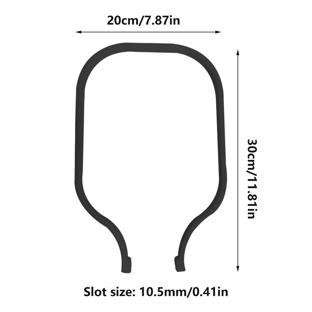 

Наклейки на кромку ракетки для пиклбола, сменные полоски, весло для пиклбола, спортивное оборудование, лента для защиты рамы, уплотнительная лента чёрный