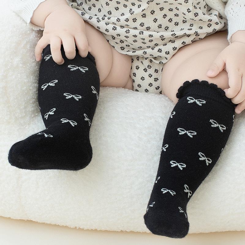Toddler Socks Newborn Baby Kids Soft Dot Socks Spring Exquisite Cotton Girl Autumn Infant Boy Cute White Socks