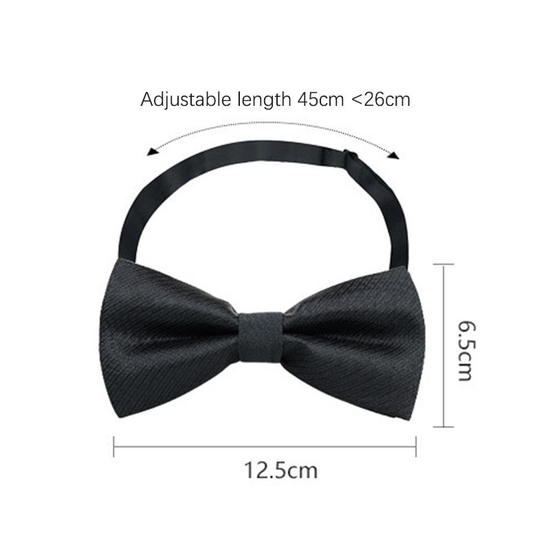 Men Ties Butterfly Party Wedding Bow Tie Black Bowknot Bowtie Accessories Business Gift