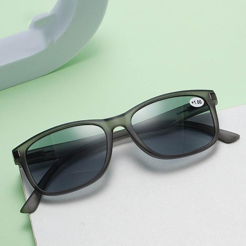 Cross-border Fashion Sunglasses: Men's Square Classic & Women's High-Definition Reading Glasses