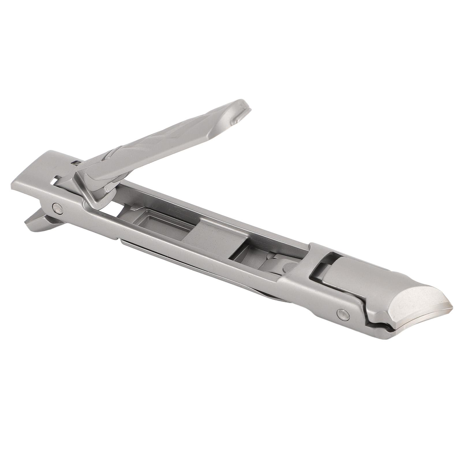 

Nail Clippers for Thick Nails Ultra Thin Stainless Steel Foldable Double Head Curved Slanted