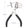 Stainless Steel Wire Bending Pliers Craft & Jewelry Accessory Consistent Loop Size Comfortable Cushioned Grips