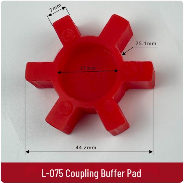 L-Shaped Hexagonal Rubber Shock Absorber Pad