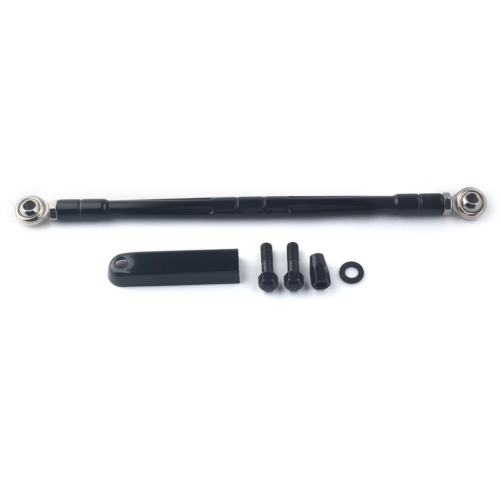 Motorcycle CNC CUT Shift Linkage Shifter Link Round Rod For Harley Softail Fat Boy Breakout Touring Street Electra Road Glide