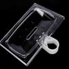 Clear Plastic Soap Dish With Not Slip Base Modern Bathroom Planner Ventilation Cavities For Quick Drying Easy To Clean Permanent Plan