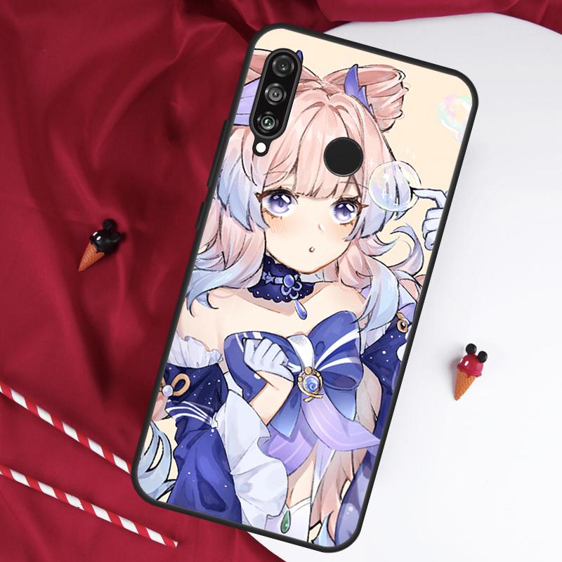 Genshin Impact Sangonomiya Kokomi For Huawei Nova 5T 12s 12i 11i Y90 Y70 Y60 Y61 Y91 Y72 9 10 SE P20 P40 Lite P60 P30 Pro Case