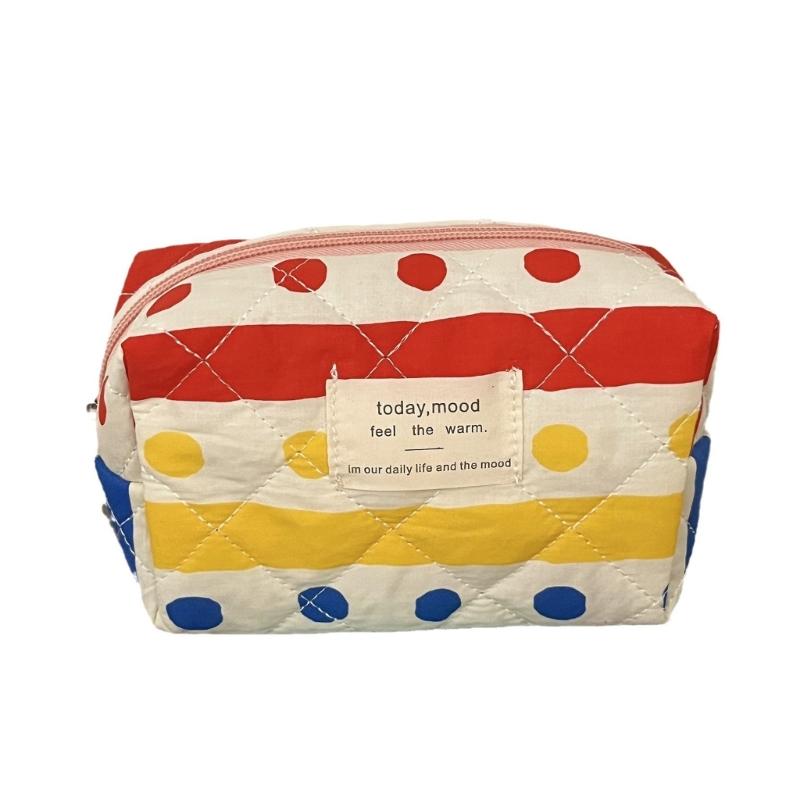 

Travel Cosmetic Bag,Large Capacity Makeup Bag with Zipper,Rainbow Toiletry Bag Handbag Makeup Accessories Organizer