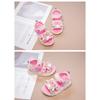 Girls' My Melody Summer New Open-Toe Non-Slip Beach Shoes for Older Children with Velcro Fashionable Versatile Sandals