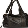 Korean Version Women's Bag, Casual Washed Leather Shoulder Bag, Soft Leather Retro Motorcycle Bag, Crossbody Bag