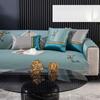 Sofa Seat Cushion Summer Ice Silk Summer Mat Non-Slip Simple Sofa Cover Cover Thickened Cushion