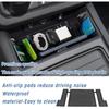 Center Console Organizer Compatible With -2024 Land Rover Defender Armrest Storage Box And Armrest Hidden Tray Middle Console Organizer Interior