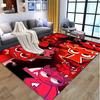 Sprunki Game Pattern Rug, Indoor/Outdoor Mat, for Picnic, Gameroom, Bedroom, Office, Living Room, Home Decor Carpet, Birthday Gift