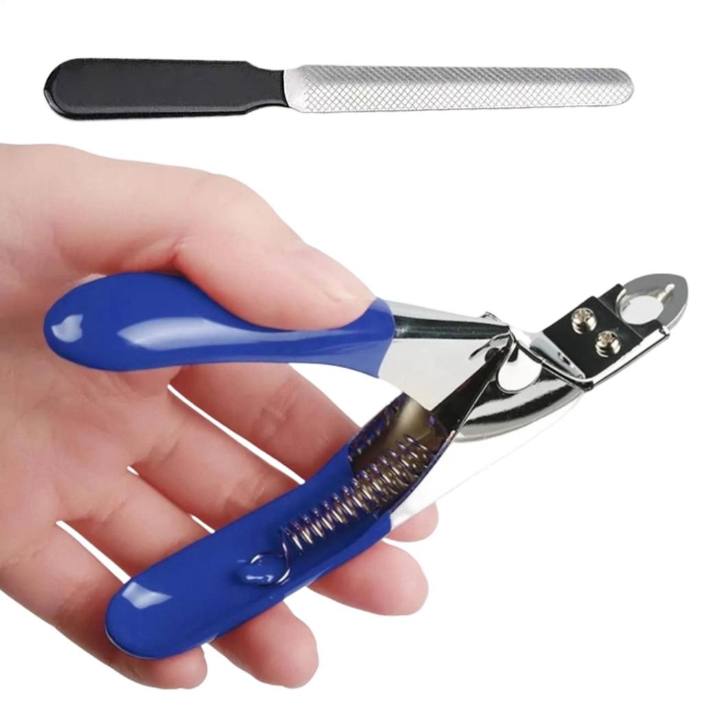 Dog Nail Clippers Stainless Steel Pet Claw Grooming Tool With File Cat Nail Cutter for Small Medium Large Puppy Kitten Home