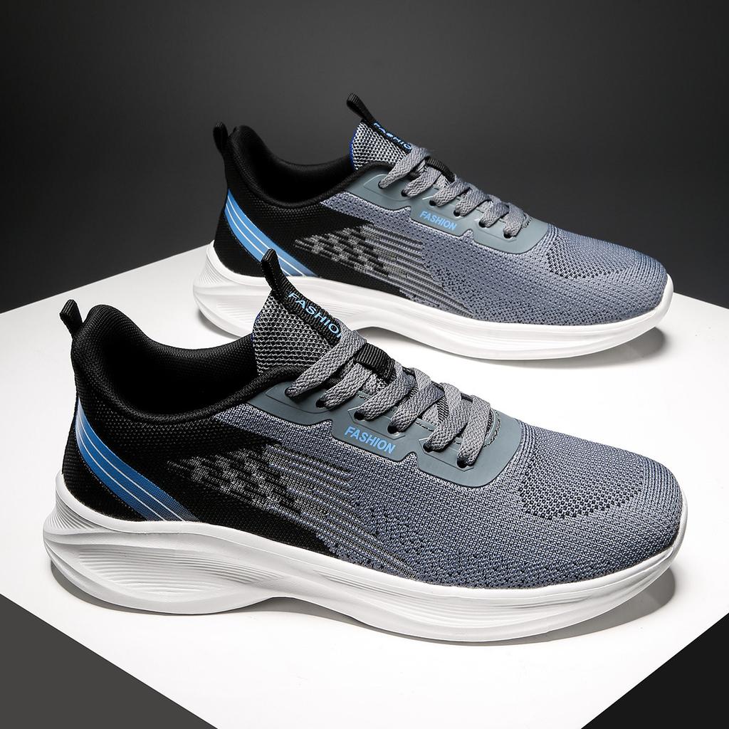 Brand sports shoes Spring and autumn mesh breathable running shoes Lightweight and comfortable travel shoes Casual