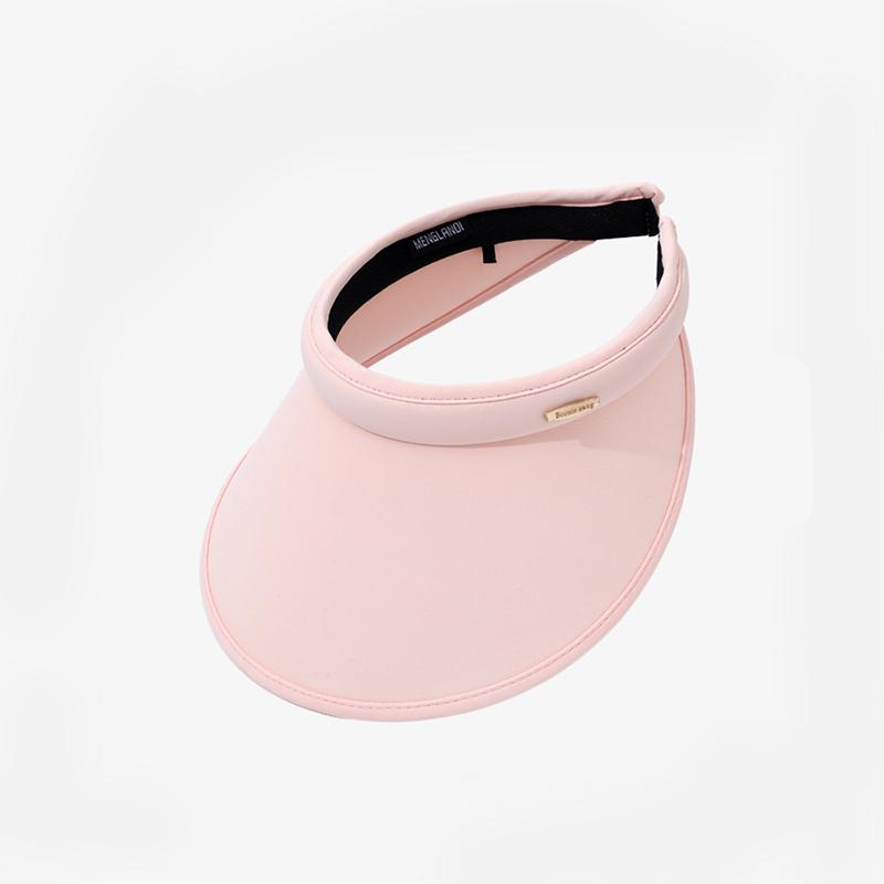 

Универсальная шляпа в стиле минимализм однотонная женская для улицы шляпа-панама розовый