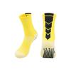 Men's Non-Slip Mid-Calf Football Socks with Thickened Towel Bottom and Silicone Grip