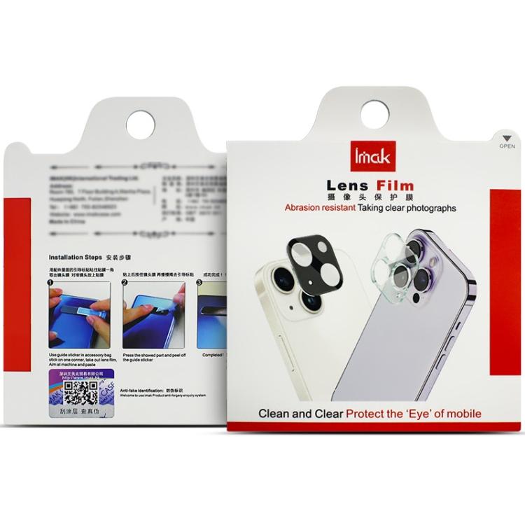 2 PCS/Set IMAK HD Glass Rear Camera Lens Film