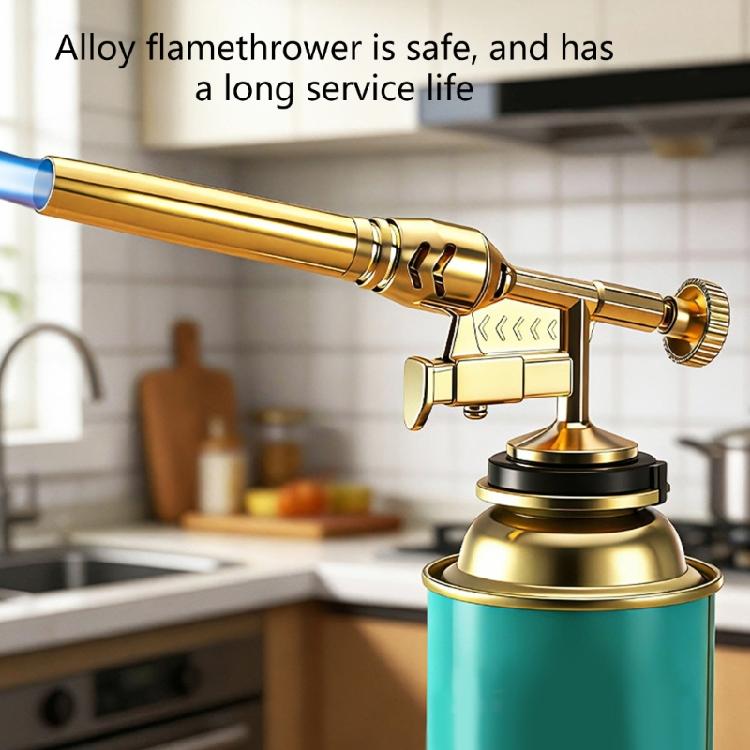 Efficient Cartridge Gas Torch Featuring 1300°C High Temperature Capability All Metal Heat Dissipating Body and Electronic Ignition for Precise Control