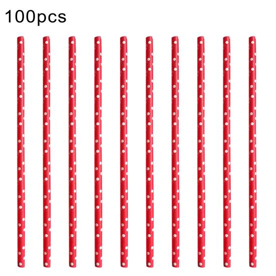 Straws Food Grade BPA Free Holiday Vibrant Color Party Decorative Drinking