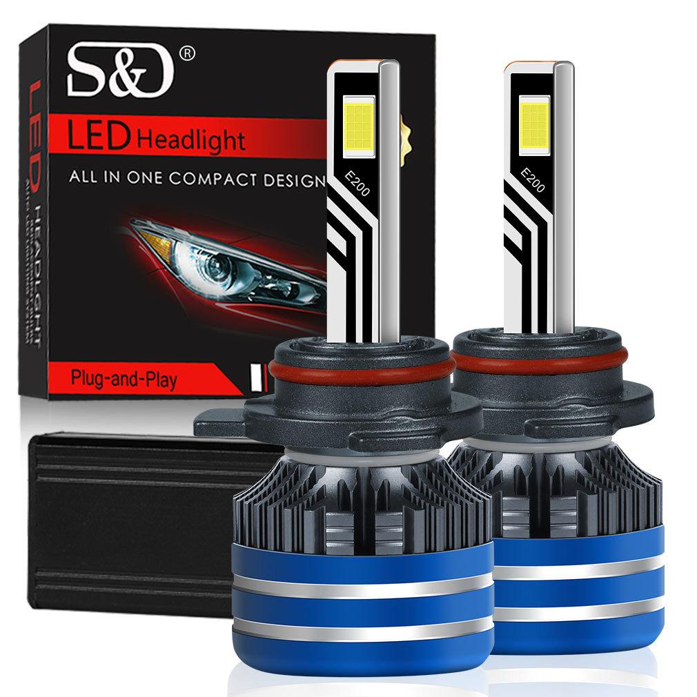 2 buc H7 H4 Becuri LED Far 6500K H1 H3 H8 H11 LED 9005 HB3 9006 HB4 Lampă Auto 130W 60000LM 9012 Hir2 Putere Mare Canbus 30SMD Cipuri CSP Far