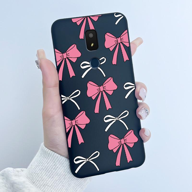 For Cricket Icon 3 Cover Cute Love Heart Rabbit Protective Case For Cricket Splendor / At&t Motivate 2 / Motivate 3 Phone Case