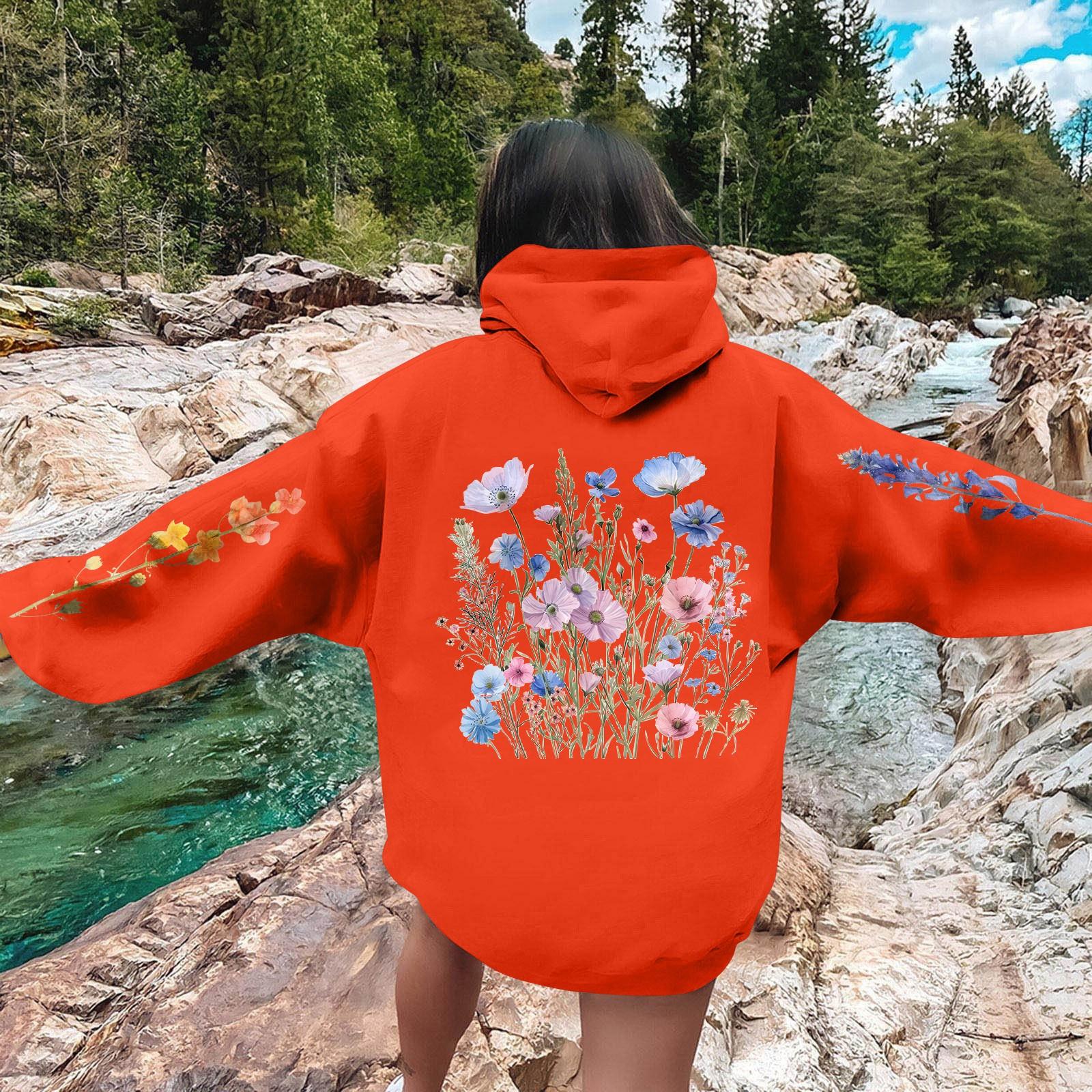 

Женские толстовки оверсайз, пуловеры, толстовки, флисовые свитера с длинными рукавами и карманами, зимне-осенние наряды XL шафрановый