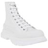 Alexander Mcqueen Canvas Tread Slick High Top Sneakers 'White' 604254W4L329000