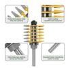 Finger Joint Router Bit Router Bits For Woodworking Wood Milling Cutter Bits Woodworking Tool For DIY Door Table Cabinet