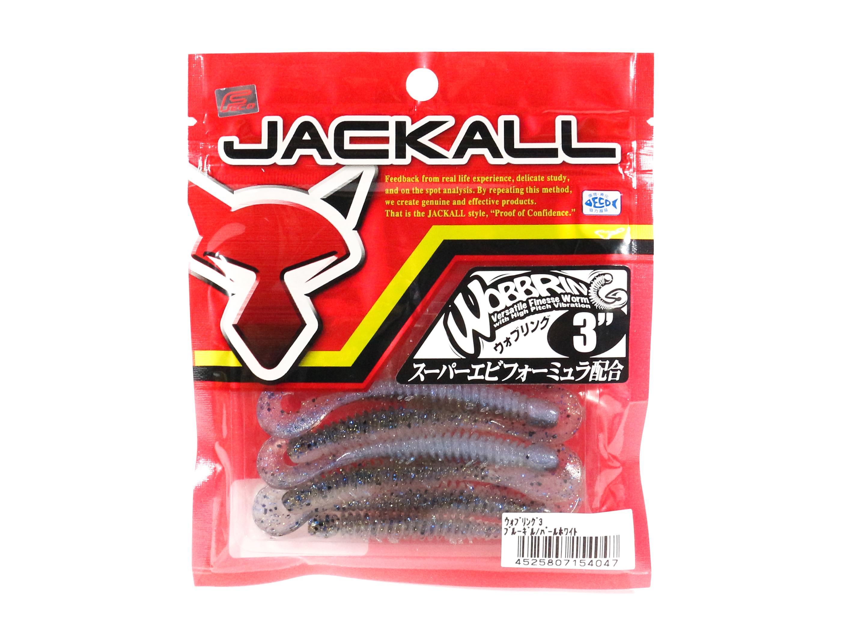 

Мягкая приманка Jackall, вибрирующая с хвостом личинки, 3 дюйма Bluegill Pearl (4047)