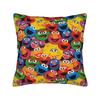Warm Car Cookies Monsters Decorations Pillowcase Stuff  Pillow Covers Square Multi Size