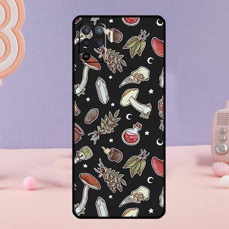 

Mushroom Forest Phone Case For Oppo A18 A38 A58 A78 A98 A74 A94 A54 A40 A60 A80 A16 A76 A96 A15 A57S A17 A77 OPPO A78 5G