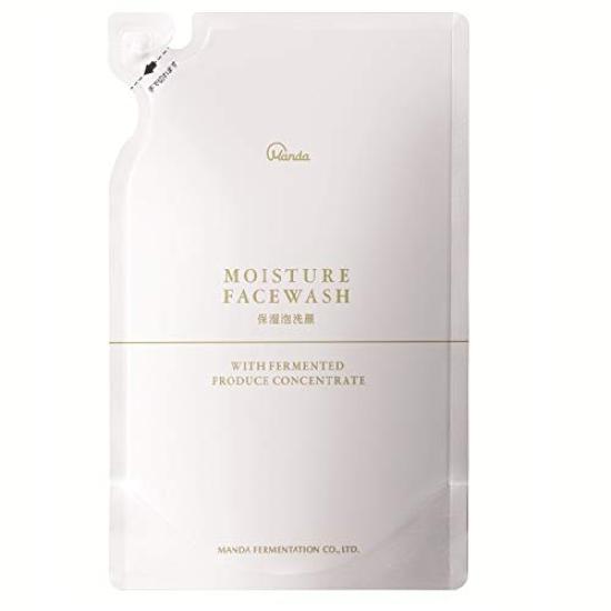 

Увлажняющая пенка для умывания Manda Enzyme содержит экстракт фермента Manda, средство для умывания, рефилл, 160 мл,