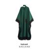 Spring 2025 Women's Fashion: Loose Batwing Sleeve Long Dress with Tassel Detail