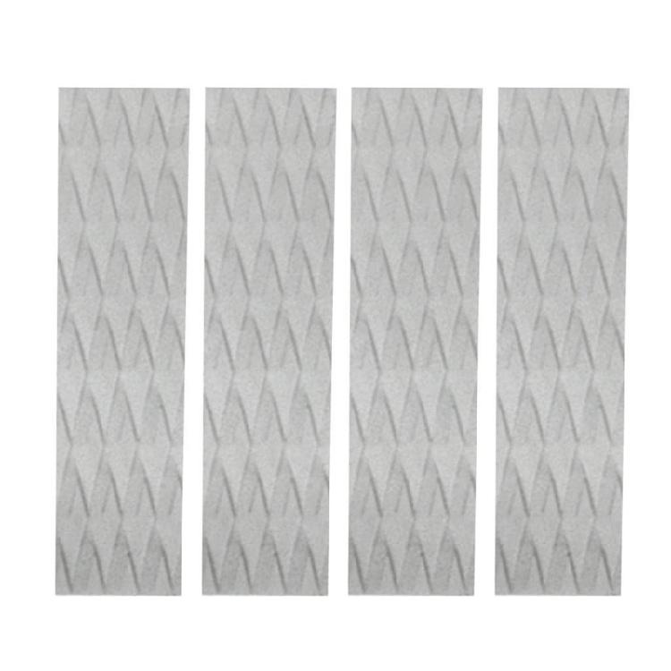 4Pcs Surfing Skimboard Deck Traction Pad NonSlip Front Tail Pad Replacement Front Traction Pad Surfing Accessories