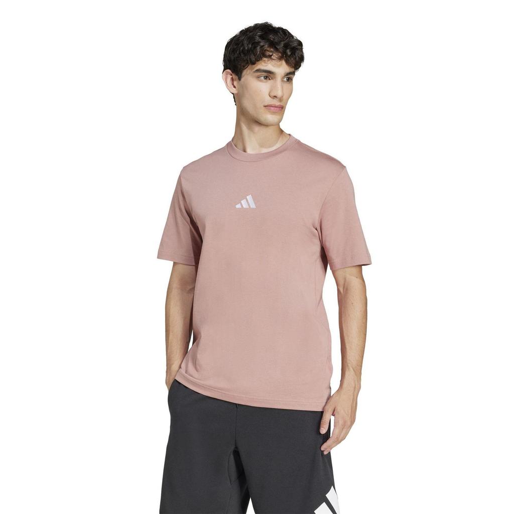 Adidas Mens Essentials Logo Single Jersey T-Shirt