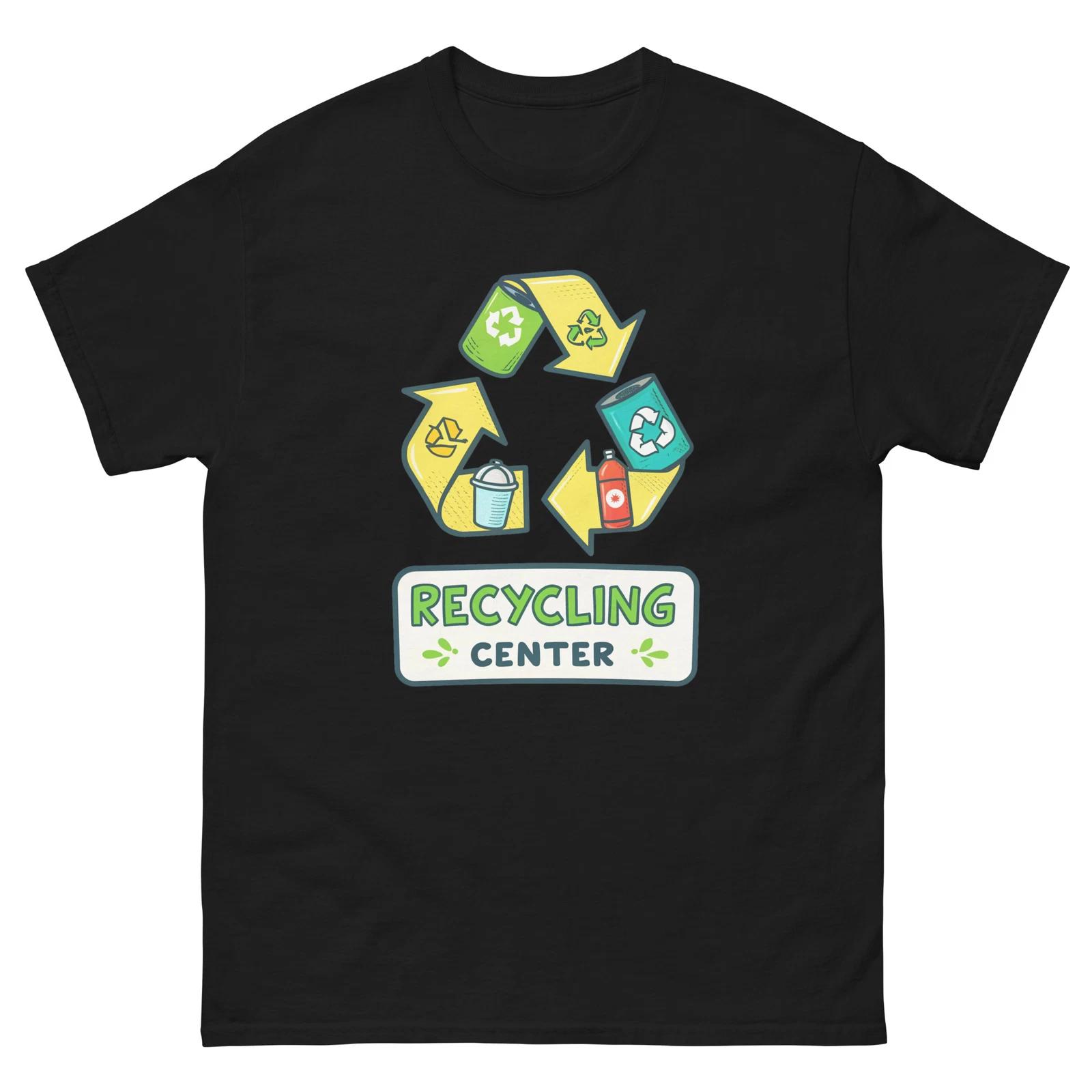 

Recycling Center Everyday Location Building Place T-Shirt S