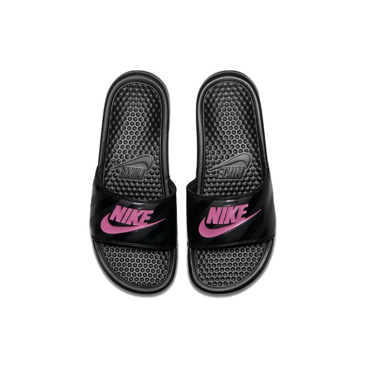 Nike Benassi Jdi Black Vivid Pink Black Women's Women's 343881-061