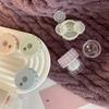 Portable Contact Lenses Cleaning Tools Colored Contact Lens Clean Case Box Plastic Container Storage Holder Eyewear Accessories