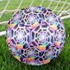 1pc Rainbow Butterfly Tunnel Themed Soccer Ball, Size 5, Lightweight PVC Material, Outdoor Training Soccer Ball Gift. q62242