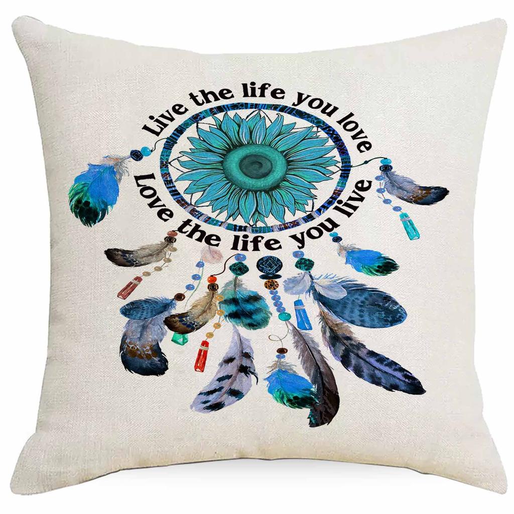 Cloth Dreamcatcher Series Cushion Cover Home Sofa Decoration Pillow Cover