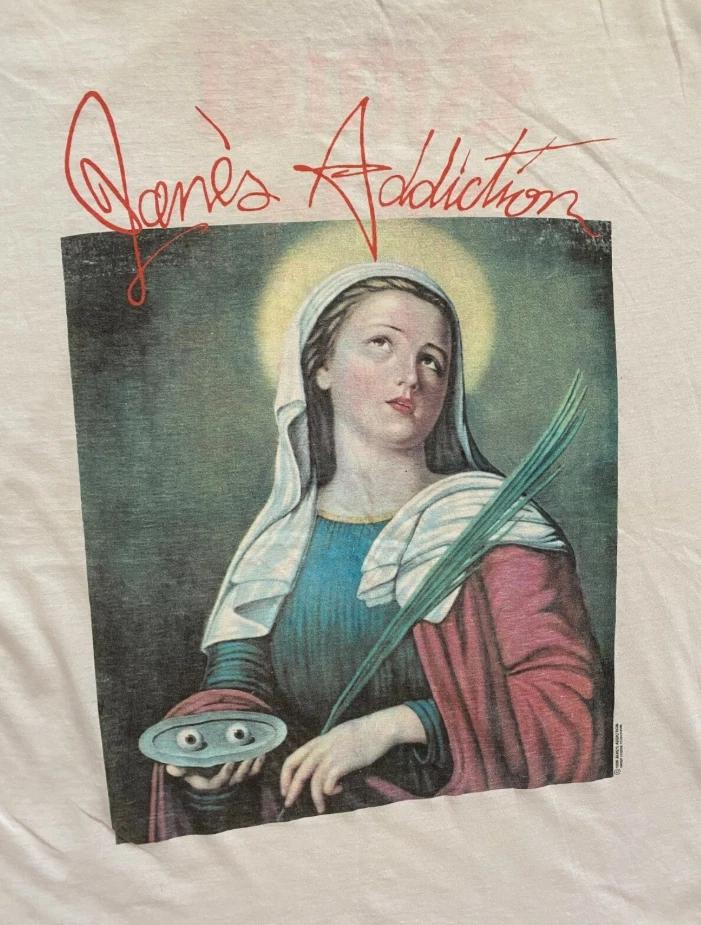 Jane s Addiction 1990 Футболка тура Ritual De Lo Habitual Белая мужская Все размеры 2XL