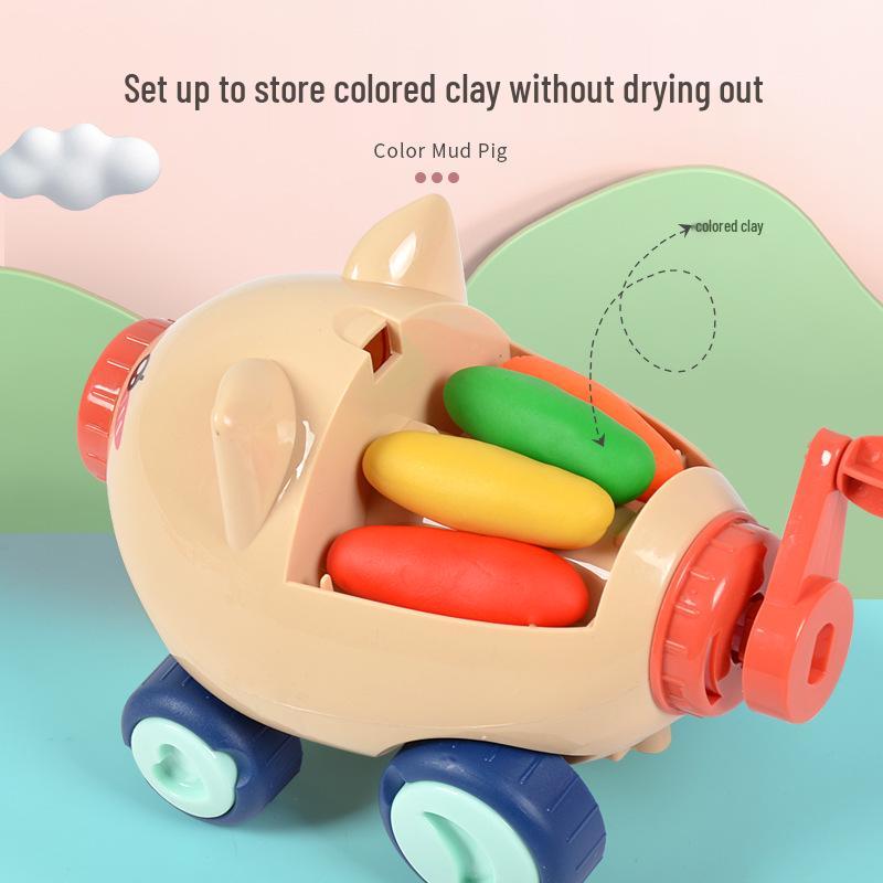 Children's DIY Clay Noodle Maker Playset - Creative Music and Play House Toy