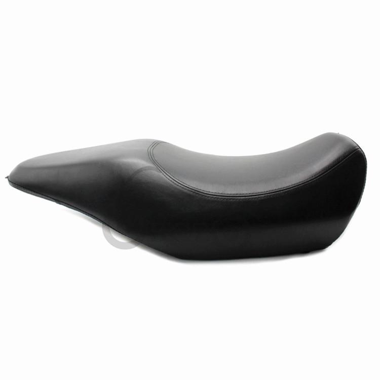 Double Leather Seat Cushion with Seat Bag for Harley 750/500